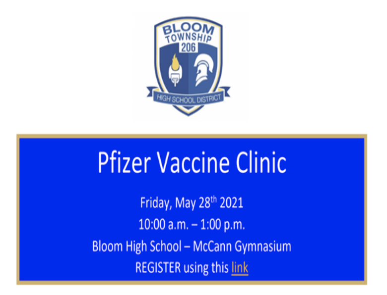 Bloom High School Pfizer Vaccine Clinic